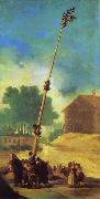 Francisco Jose de Goya The Greasy Pole (La Cucana) oil